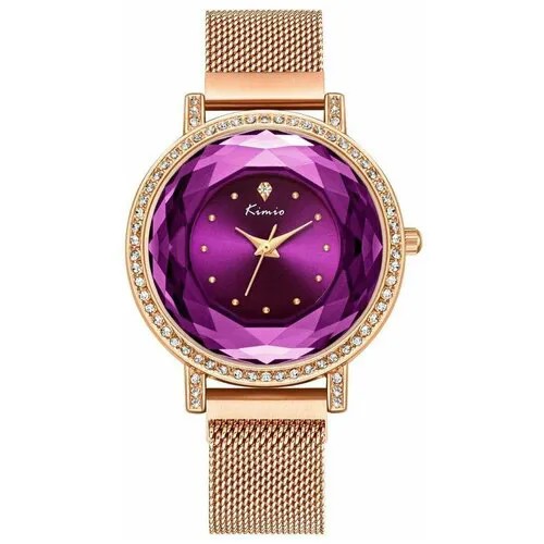 Наручные часы KIMIO Fashion K6371M-CD1RRV, золотой, фуксия