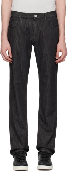 Черные джинсы с пятью карманами Giorgio Armani