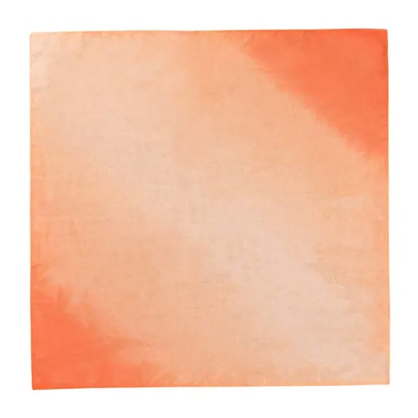 Шейный платок женский NoBrand 000.01-845949, оранжево-персиковый