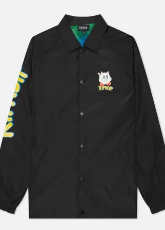 Мужская куртка RIPNDIP Nermby Coach, цвет чёрный, размер S
