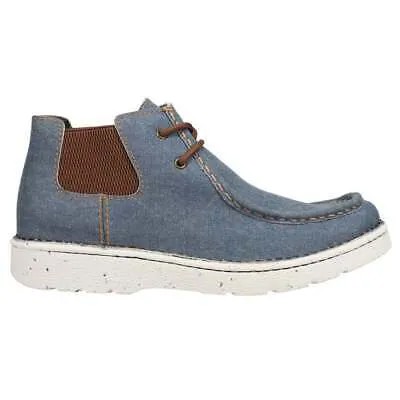 Мужские синие повседневные туфли на шнуровке Justin Boots Hazer JM441