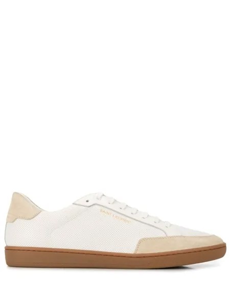 Saint Laurent кеды Venice, белый