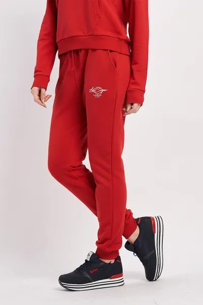 Спортивные брюки из хлопка Lee Cooper, красный