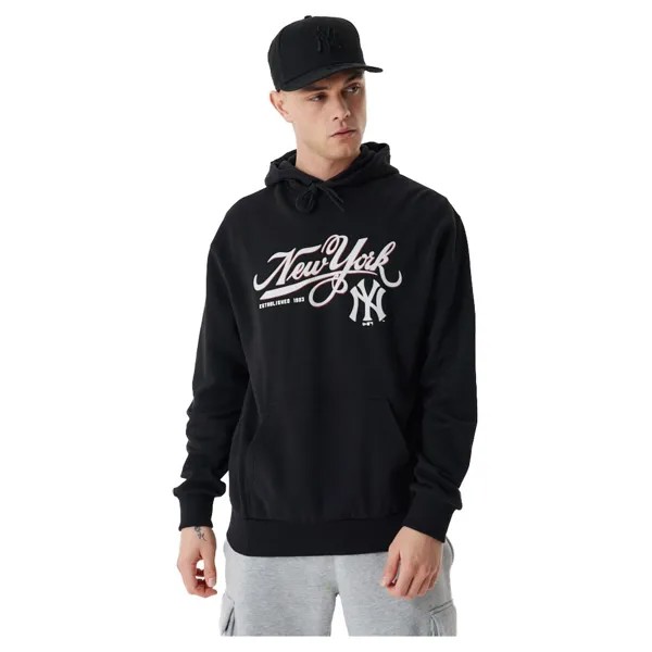Худи New Era New York Yankees MLB Retro Graphic, черный