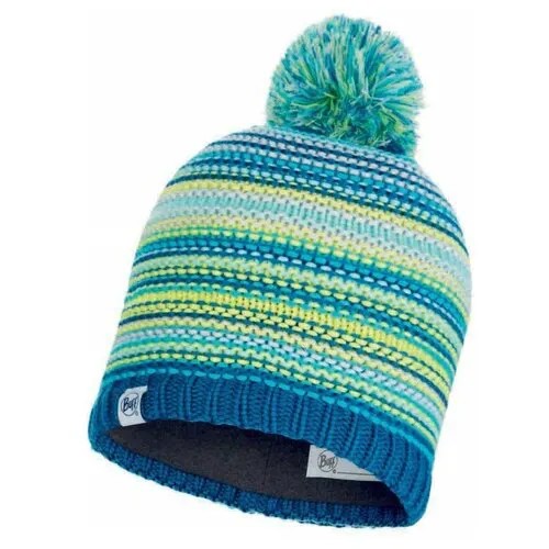 Шапка Buff Jr Knitted & Fleece Hat Amity Night Blue