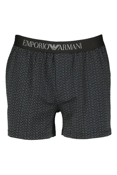 Боксеры с логотипом на талии Emporio Armani Underwear, черный