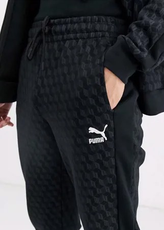 Черные джоггеры с логотипом Puma-Черный
