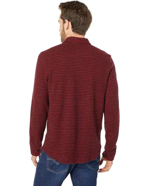 Рубашка Faherty Legend Sweater Shirt, цвет Red/Black/Gingham