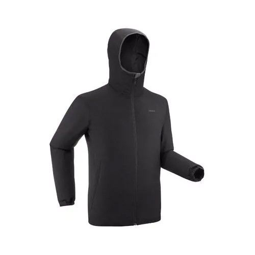 Куртка лыжная зимняя мужская цвет: черный размер XL 100 WEDZE Х Decathlon