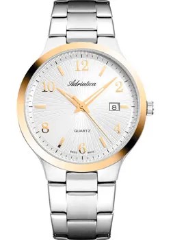 Швейцарские наручные  мужские часы Adriatica 1006.2153Q. Коллекция Aviation