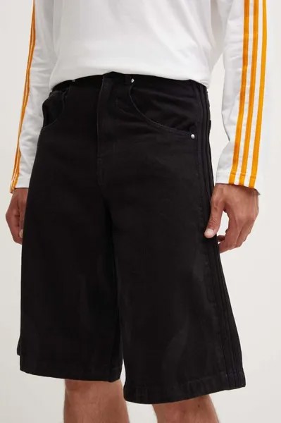Джинсовые шорты adidas Originals, черный