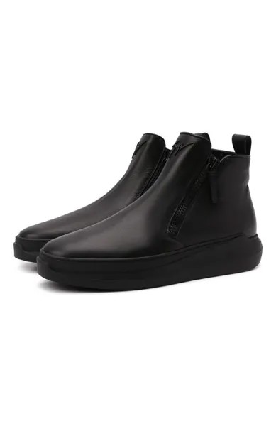 Кожаные сапоги Conley High Giuseppe Zanotti Design