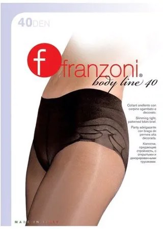 Колготки Franzoni Body Line, 40 den, размер 2, nero (черный)