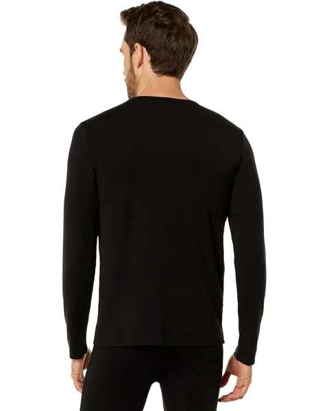 Рубашка BOSS Thermal Long Sleeve Shirt, черный