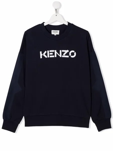Kenzo Kids толстовка с логотипом