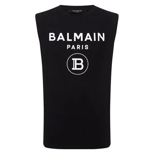 Хлопковая майка Balmain