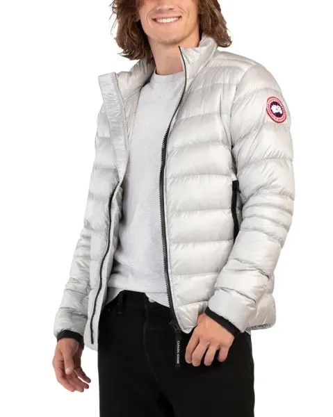 Стеганая компактная куртка Crofton Canada Goose, цвет Silver