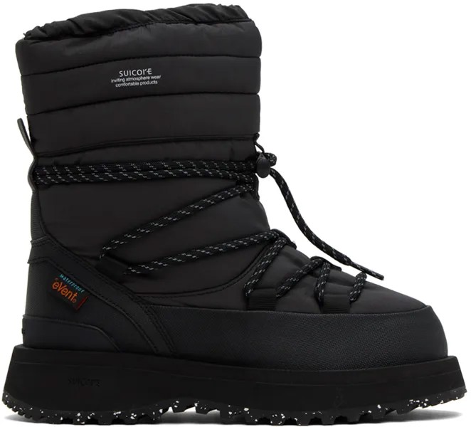 Черные ботинки BOWER-evab-HI-LACE Suicoke