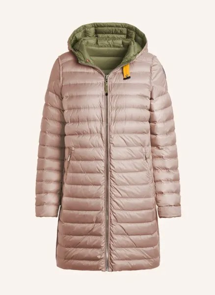 Легкий пуховик arlette reverso Parajumpers, зеленый