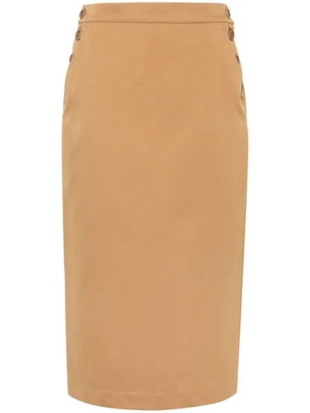 Юбка-карандаш Cresta Max Mara, коричневый