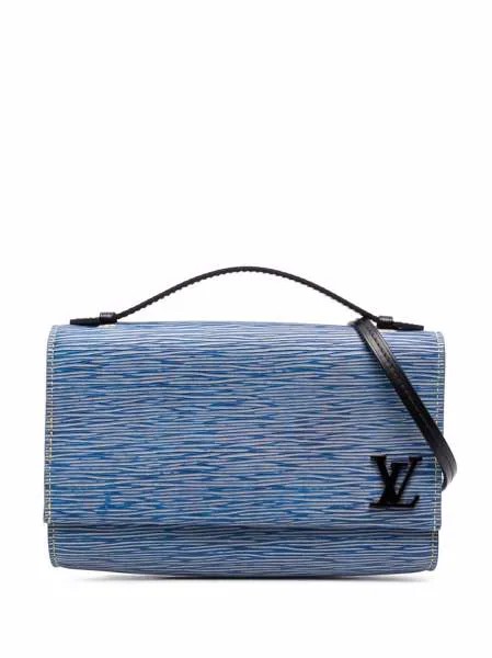 Louis Vuitton сумка Épi 2018-го года с нашивкой-логотипом