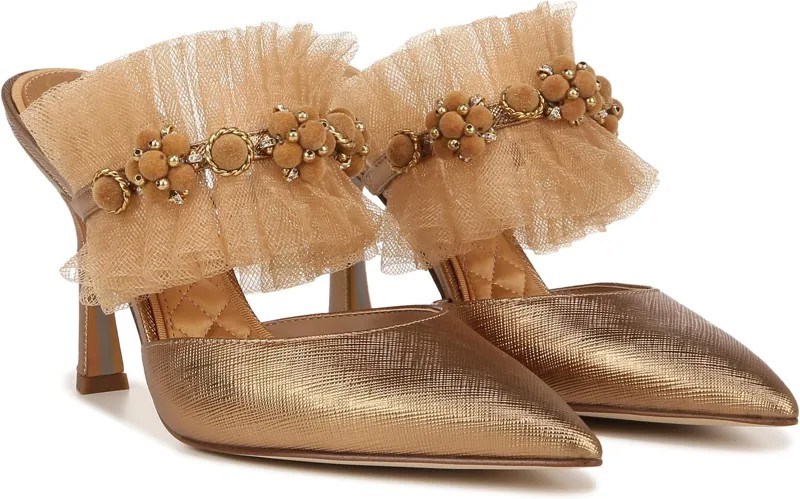 Туфли Sam Edelman Hughes, цвет Deep Gold Suede