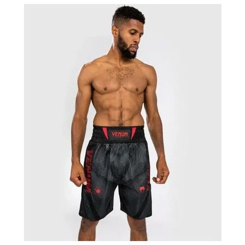 Шорты боксерские Venum Phantom Black/Red (XL)