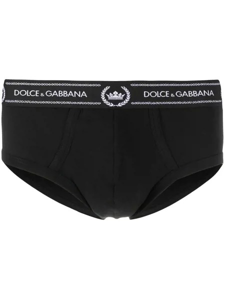 Dolce & Gabbana трусы-брифы с логотипом