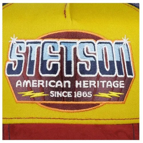 Бейсболка с сеточкой STETSON 7751189 TRUCKER CAP AMERICAN HERITAGE MASTER, размер ONE