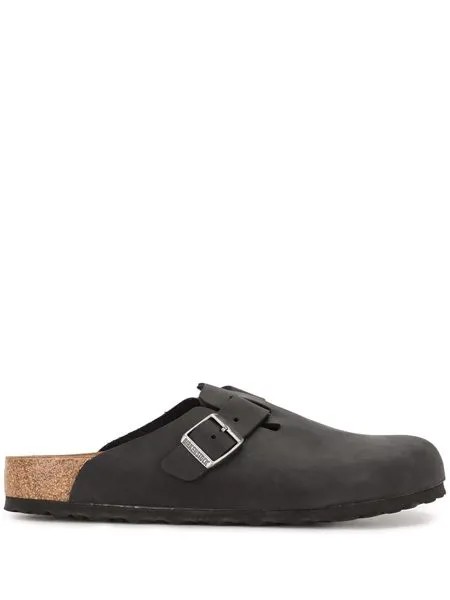Birkenstock слиперы Boston с пряжкой