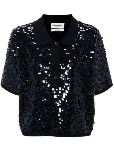 Essentiel Antwerp рубашка поло Glitz, синий