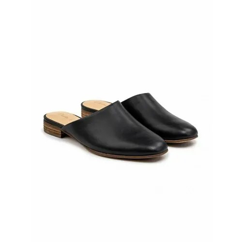Сабо Clarks, размер 3,5D UK, черный