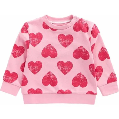 Свитшот mothercare, размер 122, розовый