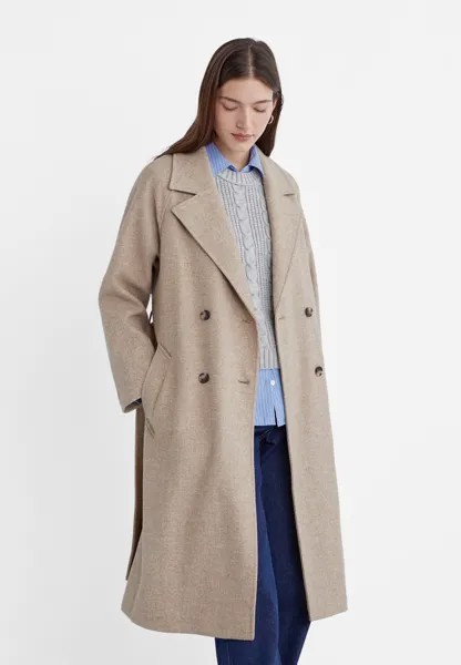 Мягкий тренч Stradivarius, коричневый