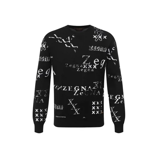 Джемпер из хлопка и шелка Zegna Couture