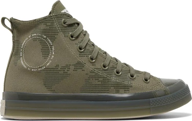 Кроссовки Converse Chuck Taylor All Star CX High Global Logo, зеленый