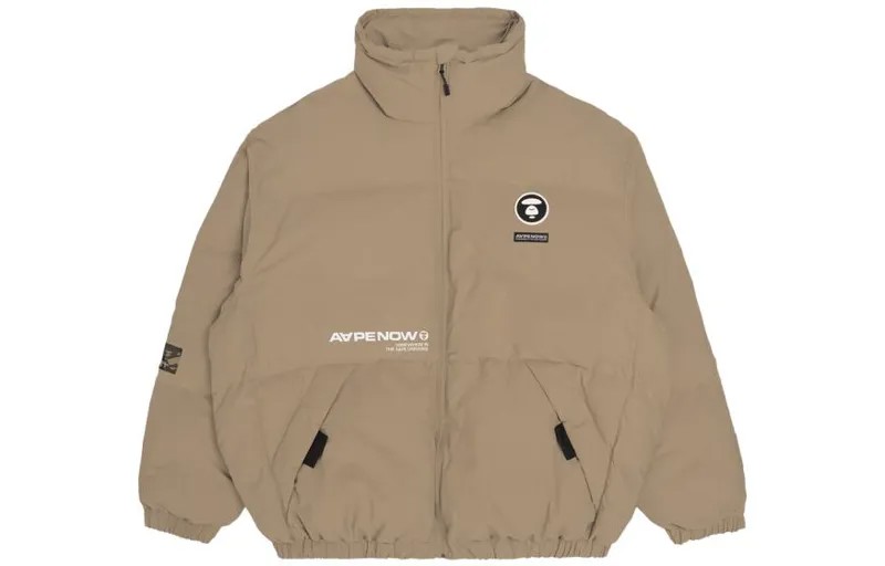 Стеганая куртка мужская Aape, зеленый