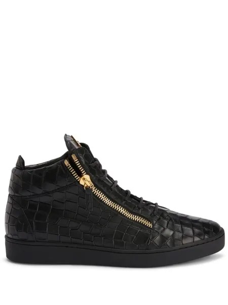 Кроссовки Giuseppe Zanotti Kriss Lace-up, черный