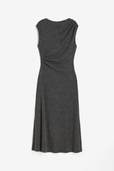 Платье из джерси с драпировкой H&M
