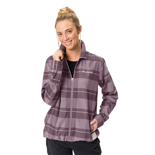 Рубашка с длинным рукавом VAUDE Neyland Shacket, фиолетовый