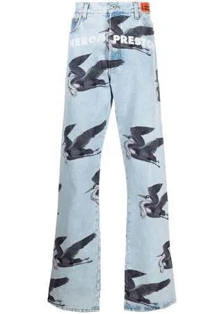 Heron Preston джинсы Heron с узором