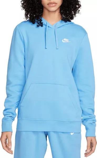 Женский флисовый пуловер с капюшоном Nike Sportswear Club