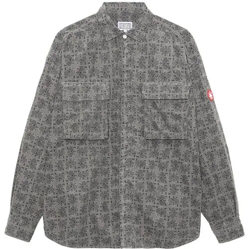 Рубашка Cav Empt, размер L, серый