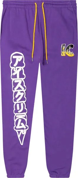 Спортивные брюки Icecream Burner Sweatpant 'Heliotrope', фиолетовый