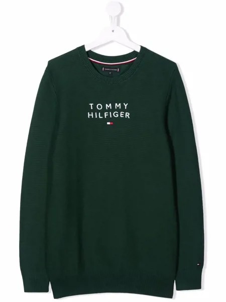 Tommy Hilfiger Junior джемпер с логотипом