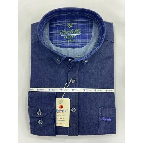 Рубашка Castelli, размер 3XL, синий
