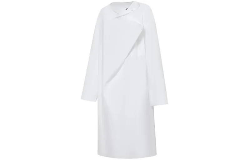 Платье с длинными рукавами женское белое Mm6 Maison Margiela