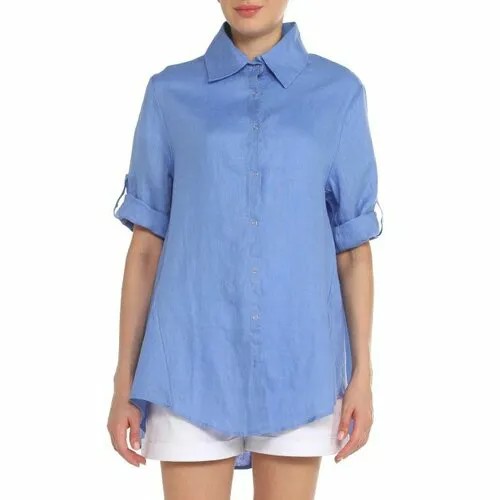 Рубашка Maison David, размер 2XS, голубой