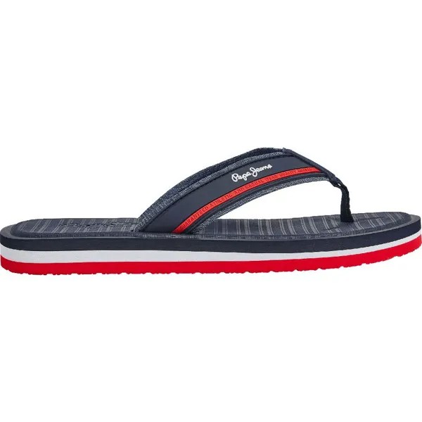Шлепанцы Pepe Jeans West Basic, синий