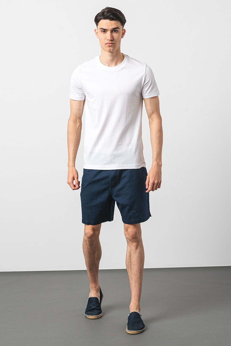 Футболка с овальным вырезом Esprit, белый
